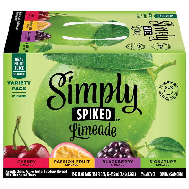 12C Simply Limeade Variety Pack - Rayzr's Cellar